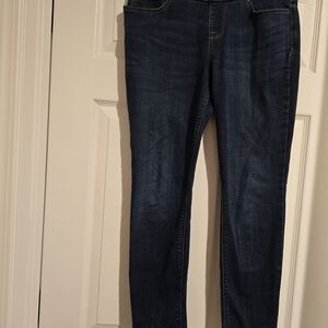 Dark Blue Women's Stretch Skinny Jeans